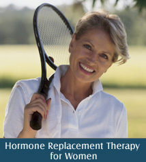 Hormone replacement therapy women